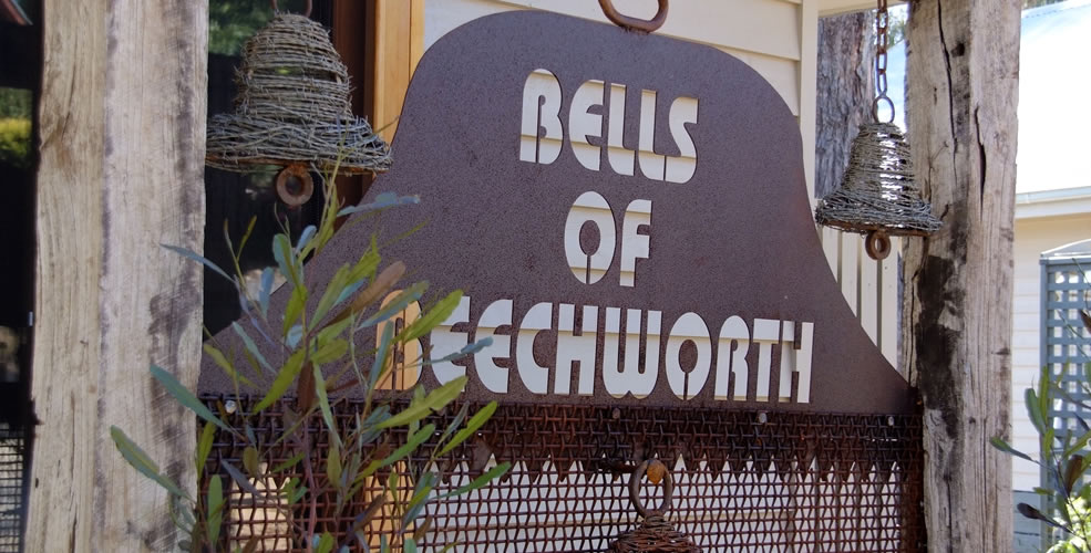 Bells of Beechworth Local Art Sculptures